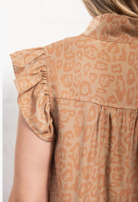 Wildly Chic Ruffle Dress