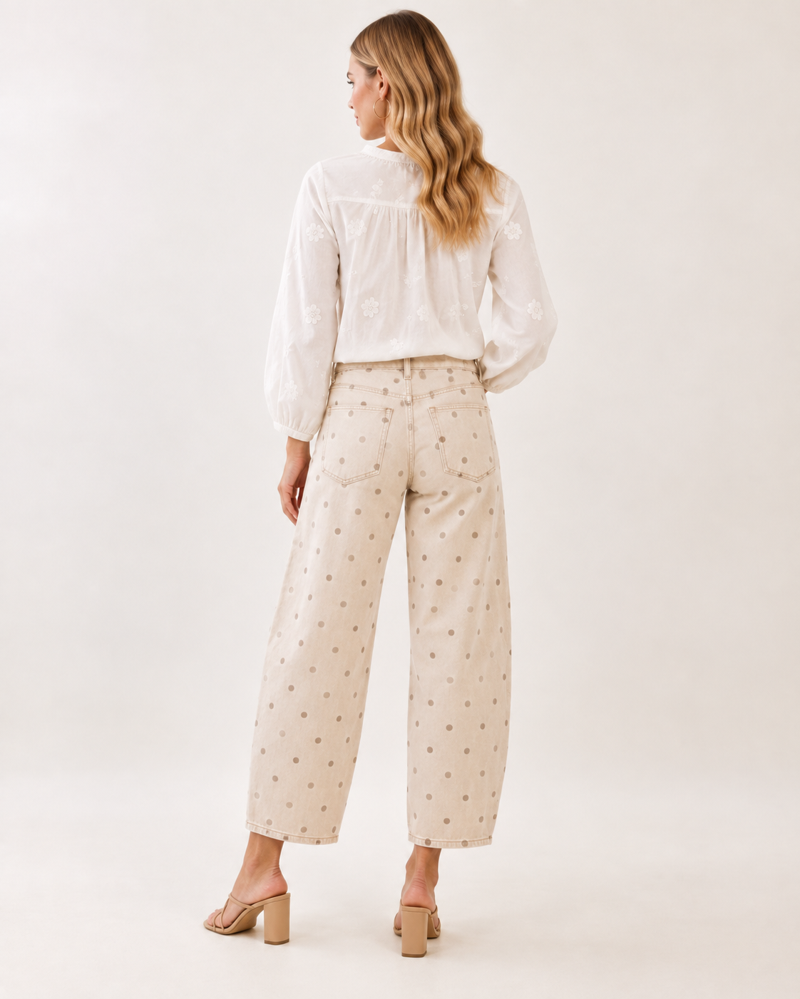 Cocoa Meadow Embroidered Blouse