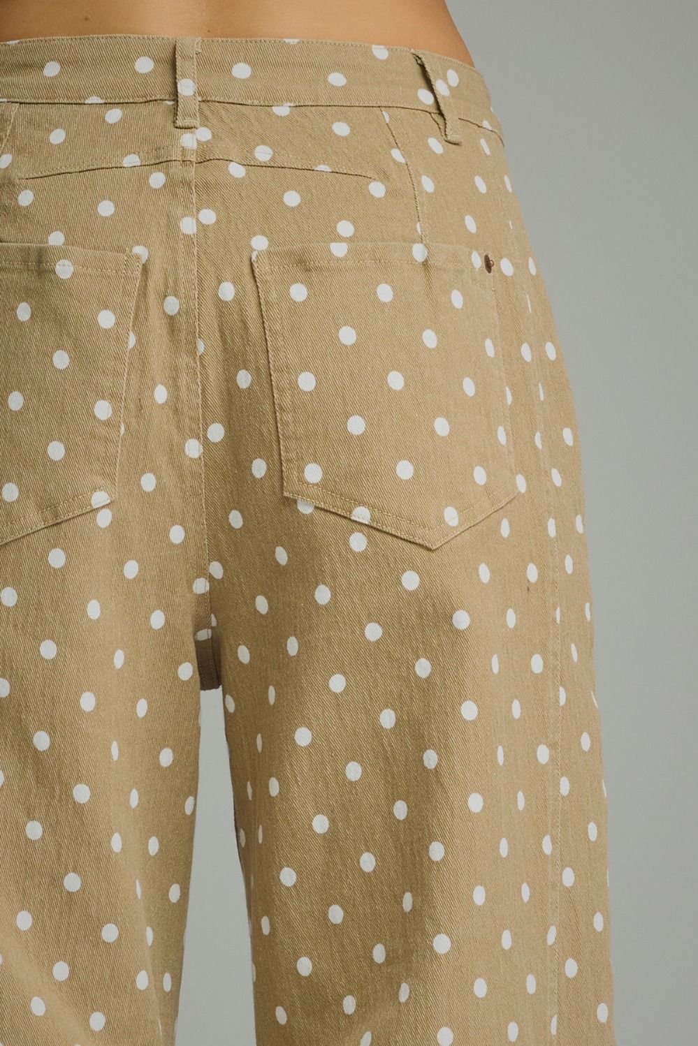 Dotty Days Cotton Barrel Pants