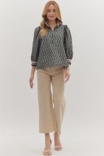 Geo Chic Top