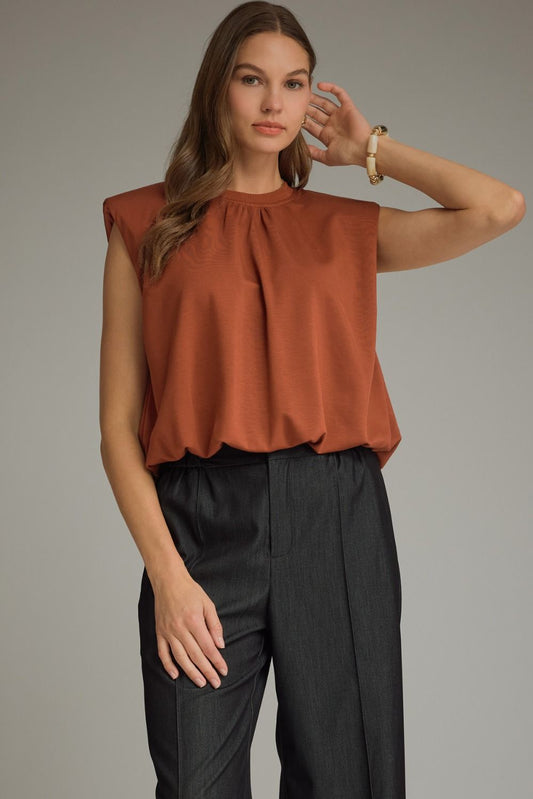 The Autumn Glow Bubble Top