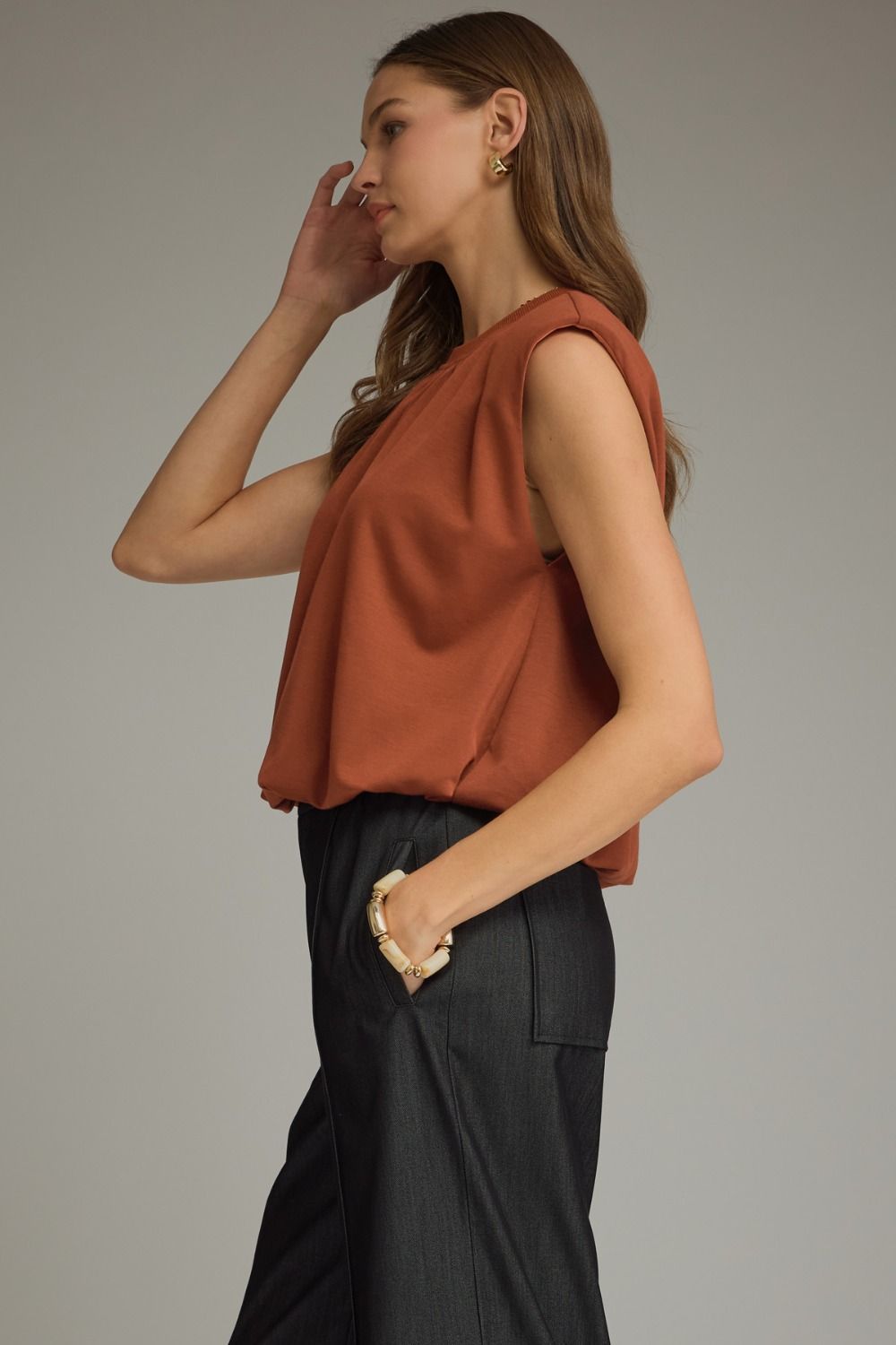 The Autumn Glow Bubble Top