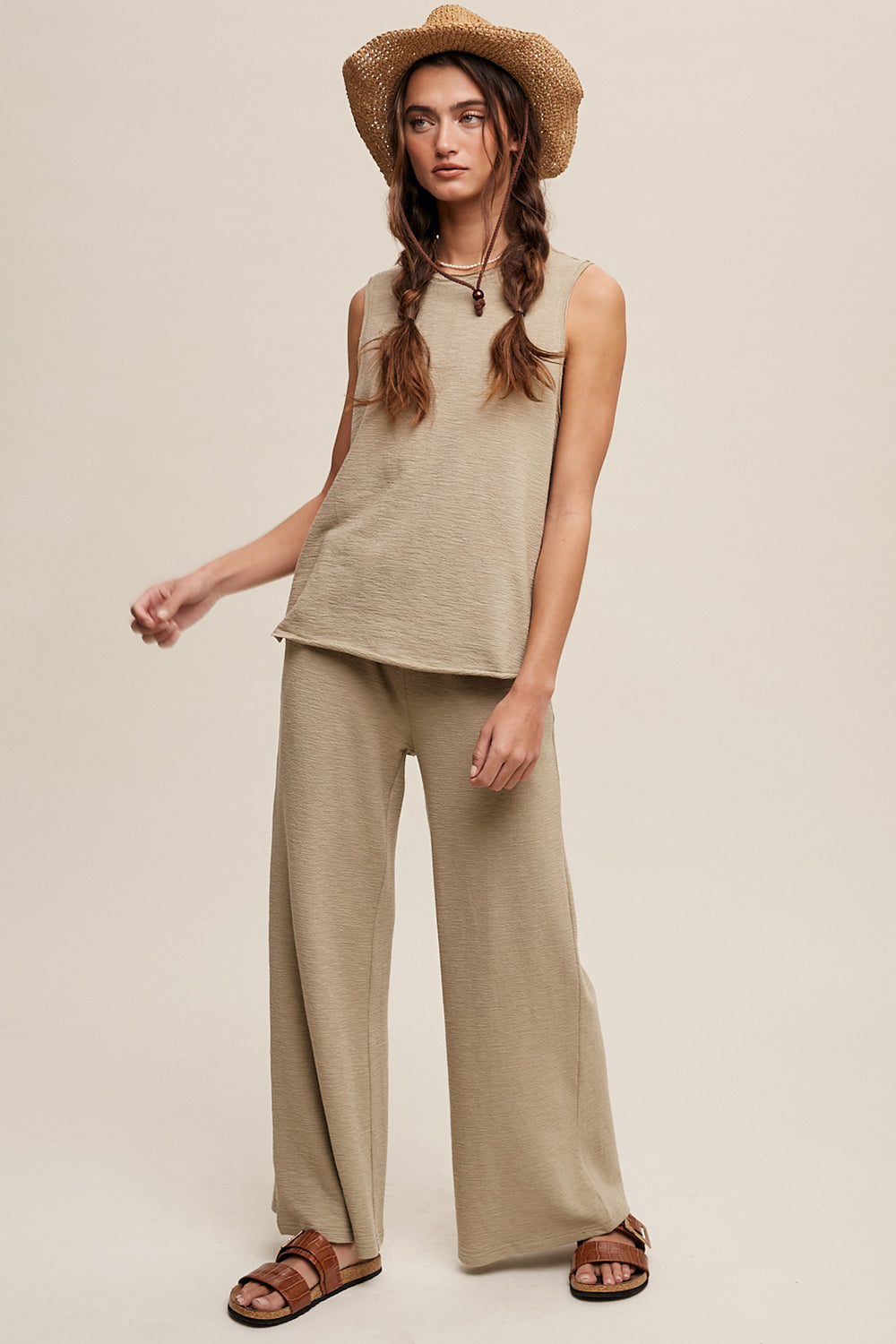 Soft Knit pants/Tank